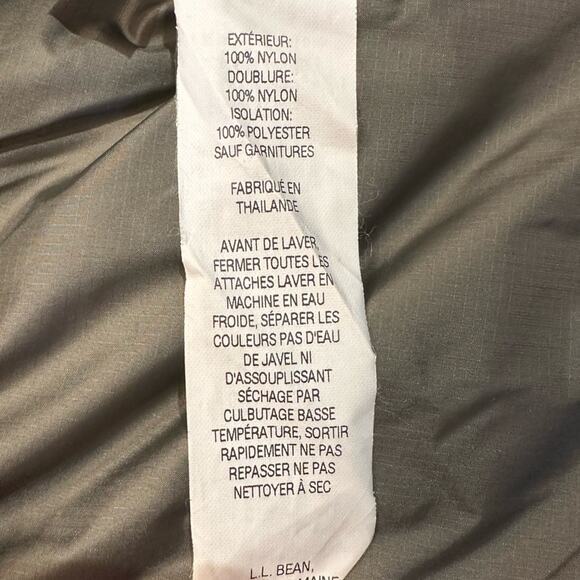 LL Bean Vibrant Red Quilted Full Zip Jacket Womens Medium - Picture 6 of 6